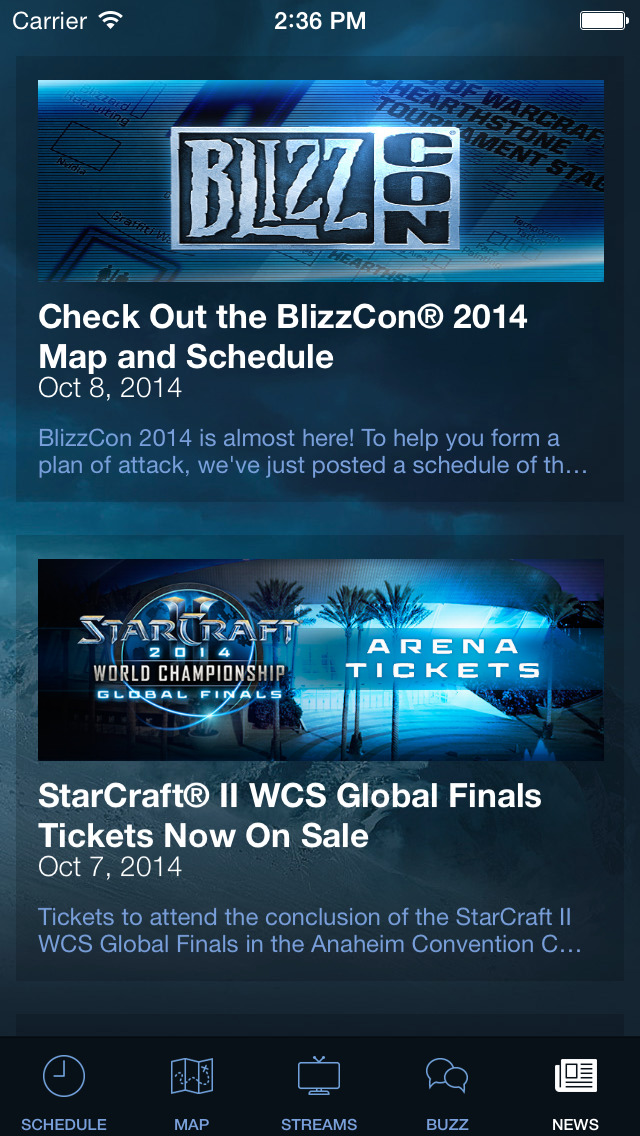 BlizzCon Guideのスクリーンショット_5