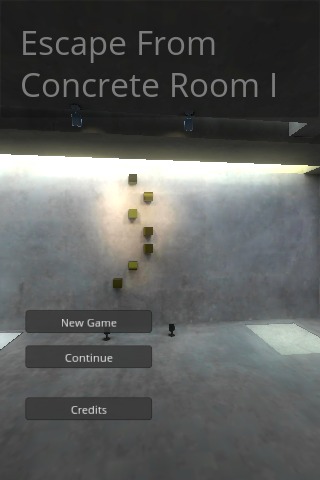 脱出ゲーム : 打ち放しコンクリートの部屋からの脱出のスクリーンショット_1