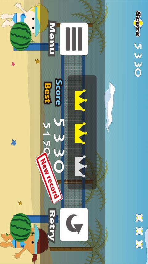 爽快！ビーチバレーのスクリーンショット_5