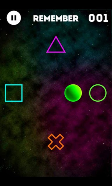 瞬間記憶!形音の星のスクリーンショット_1