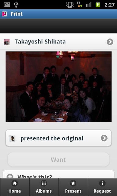 Frint - フェイスブックで写真共有のスクリーンショット_3