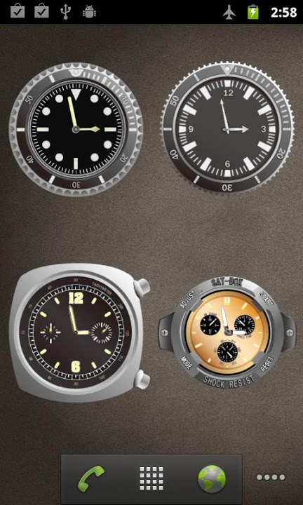 ClockWidgetのスクリーンショット_1