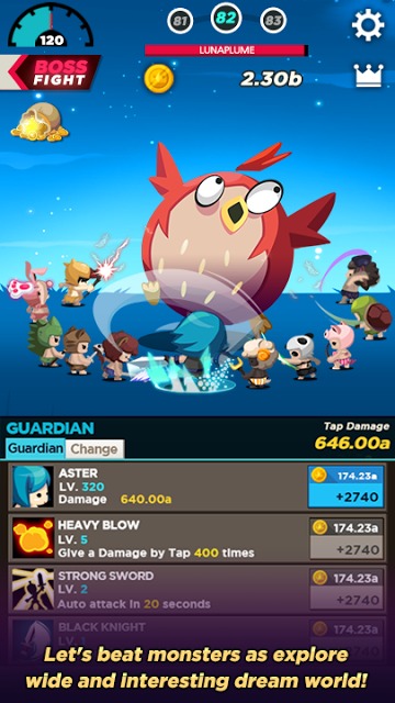 Tap Tap Tap - Dream Guardiansのスクリーンショット_1