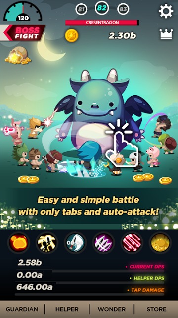 Tap Tap Tap - Dream Guardiansのスクリーンショット_2