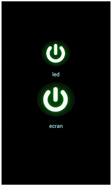 たいまつスクリーンLEDフラッシュのスクリーンショット_1