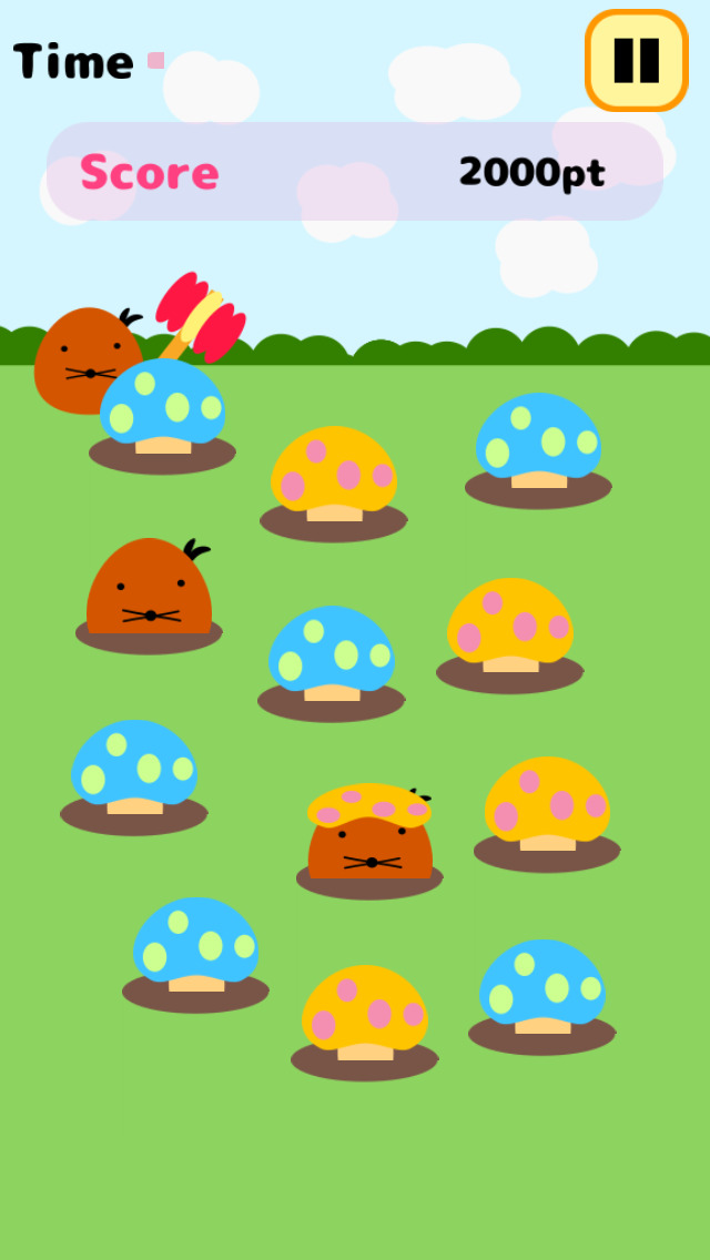 もぐらがたたきのスクリーンショット_2