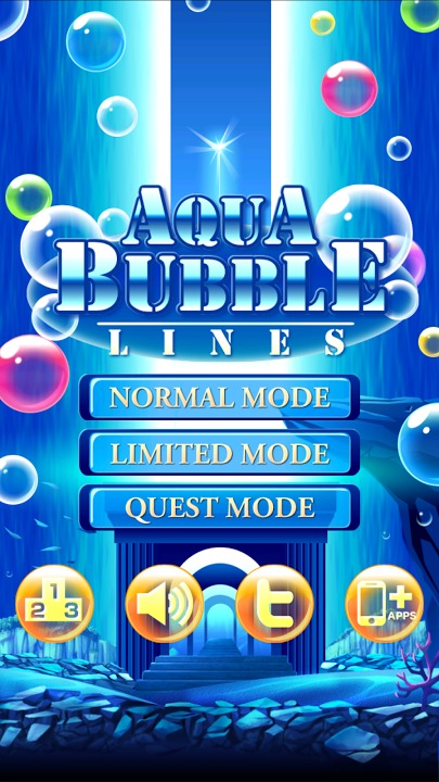 Aqua Bubble Linesのスクリーンショット_5