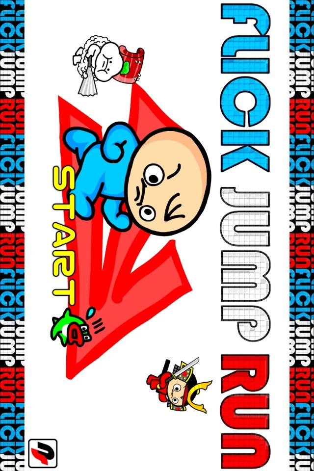 フリック ジャンプ ランのスクリーンショット_1