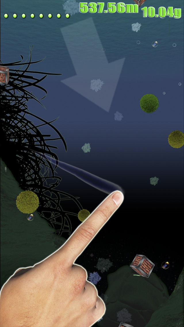 スーパーマリモもぐりのスクリーンショット_1