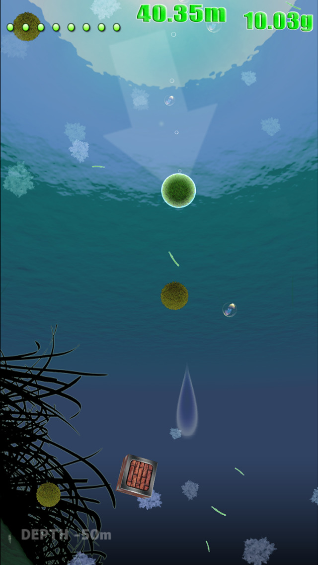 スーパーマリモもぐりのスクリーンショット_2