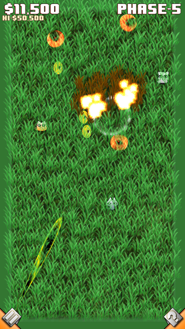 草むらドカン猫！のスクリーンショット_2