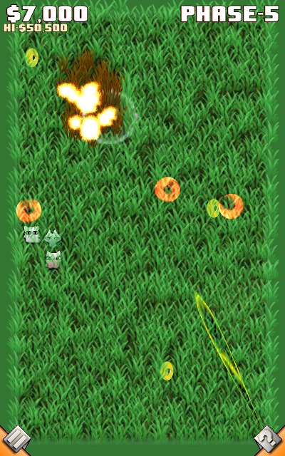 草むらドカン猫！のスクリーンショット_2