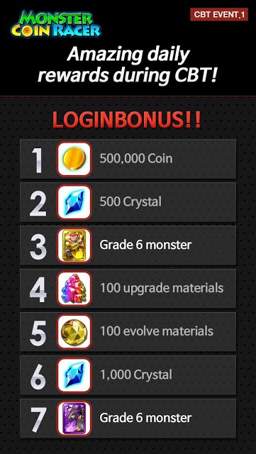 Monster Coin Racer BetaTestのスクリーンショット_5