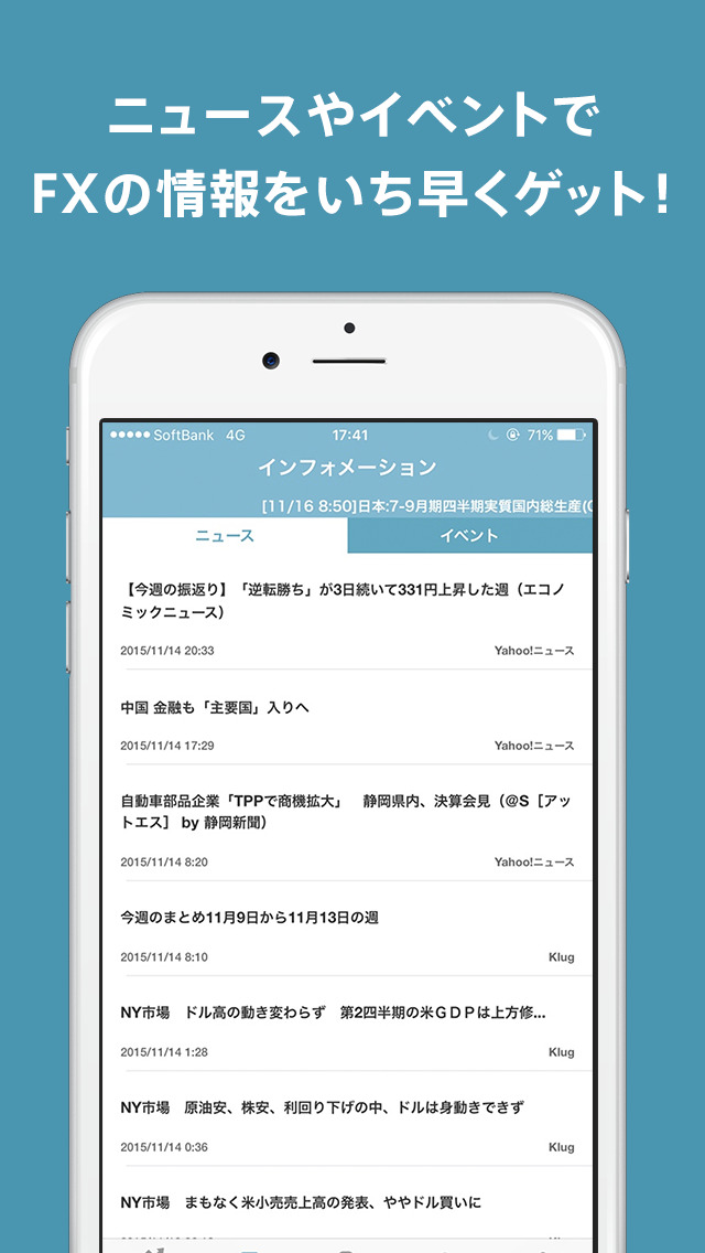 FXと経済がわかる！かるFX！チャートとニュースをバーチャルで無料デモのスクリーンショット_4