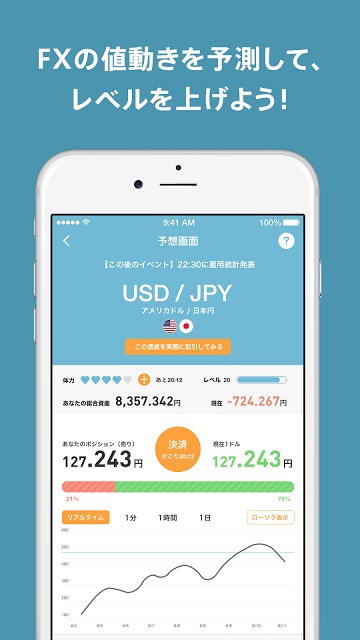 FXと経済がわかる！かるFX！チャートとニュースで無料デモのスクリーンショット_2