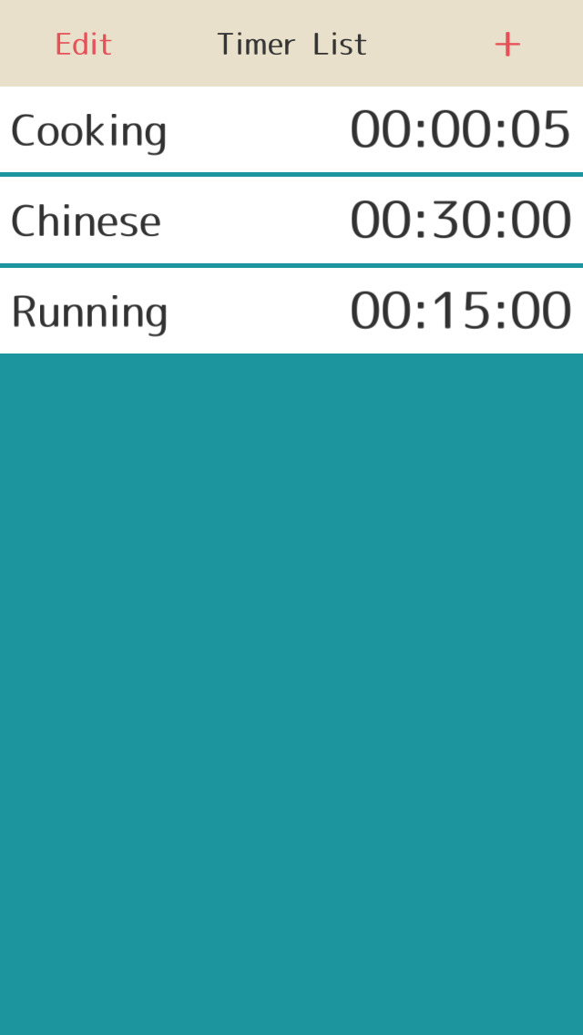 累積時間管理のスクリーンショット_1