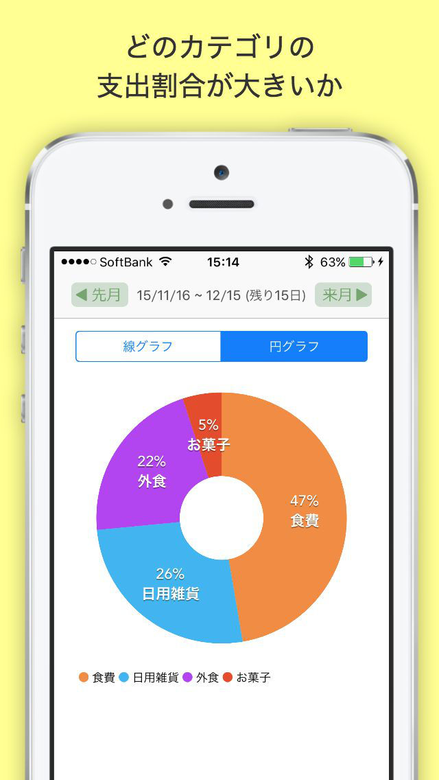 袋分家計簿 Freeのスクリーンショット_2