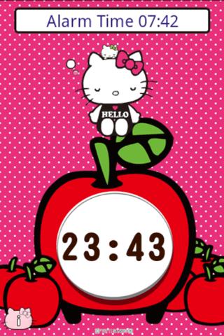 ハローキティ アラームのスクリーンショット_4