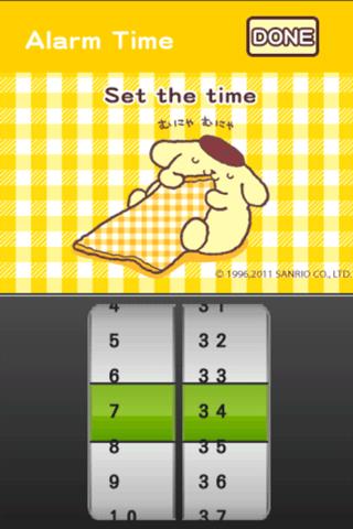 ポムポムプリン アラームのスクリーンショット_2