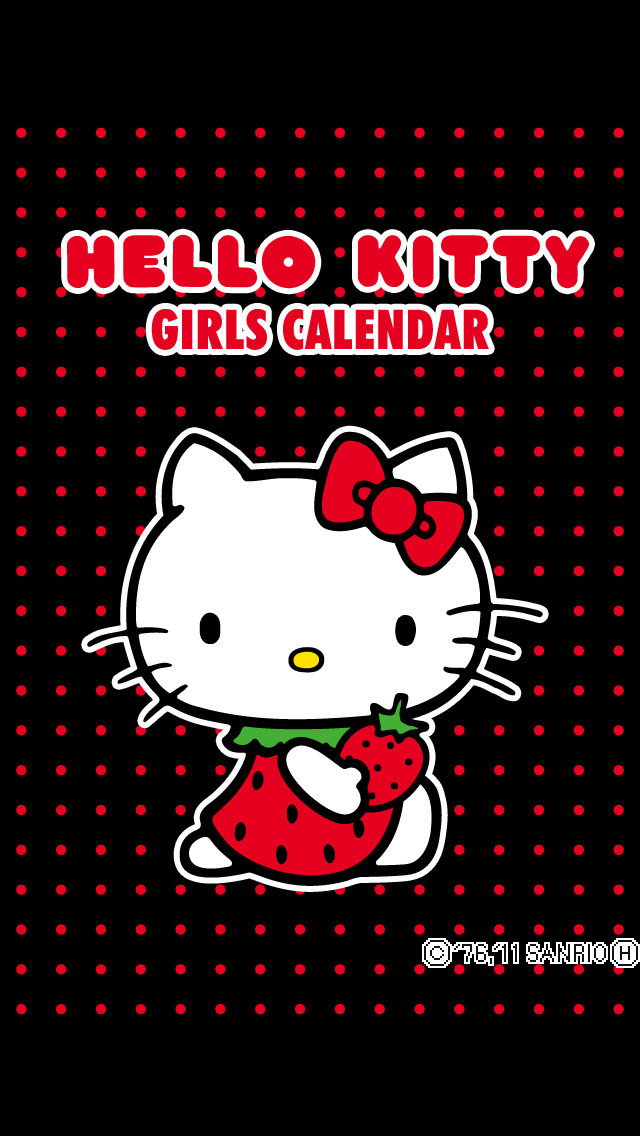 ハローキティGirls Calendarのスクリーンショット_1