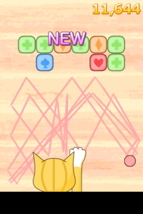 伝説の毛糸玉転がしのスクリーンショット_4