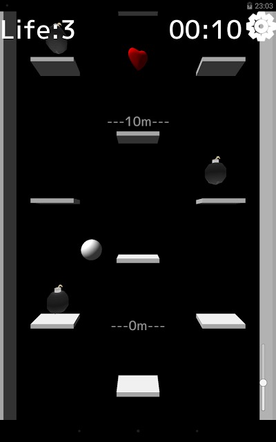 Bounce【簡単、暇つぶし、無料、ゲーム】のスクリーンショット_3