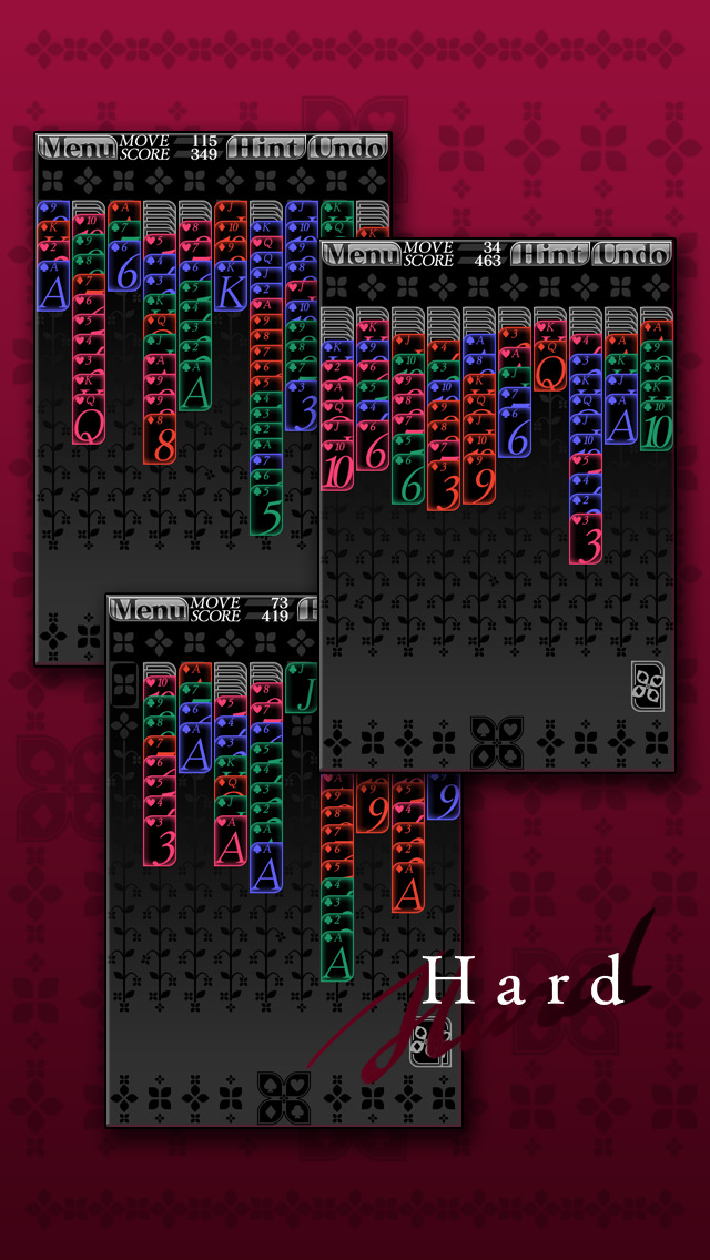 スパイダーソリティア (トランプ)のスクリーンショット_3