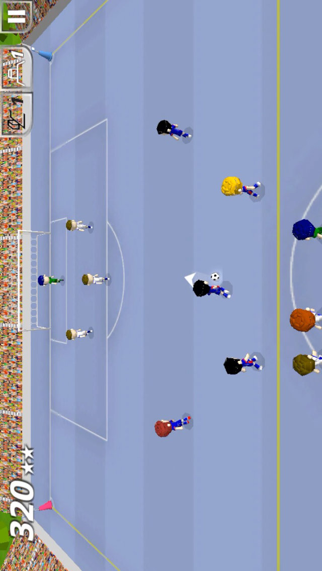 スワイピーサッカーのスクリーンショット_1