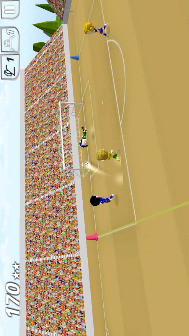 スワイピーサッカーのスクリーンショット_3