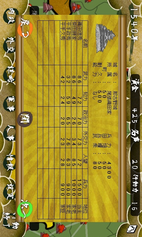 戦国の雄２通常版のスクリーンショット_3