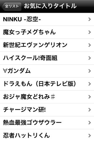 20世紀なつかしアニメ＆主題歌のスクリーンショット_3
