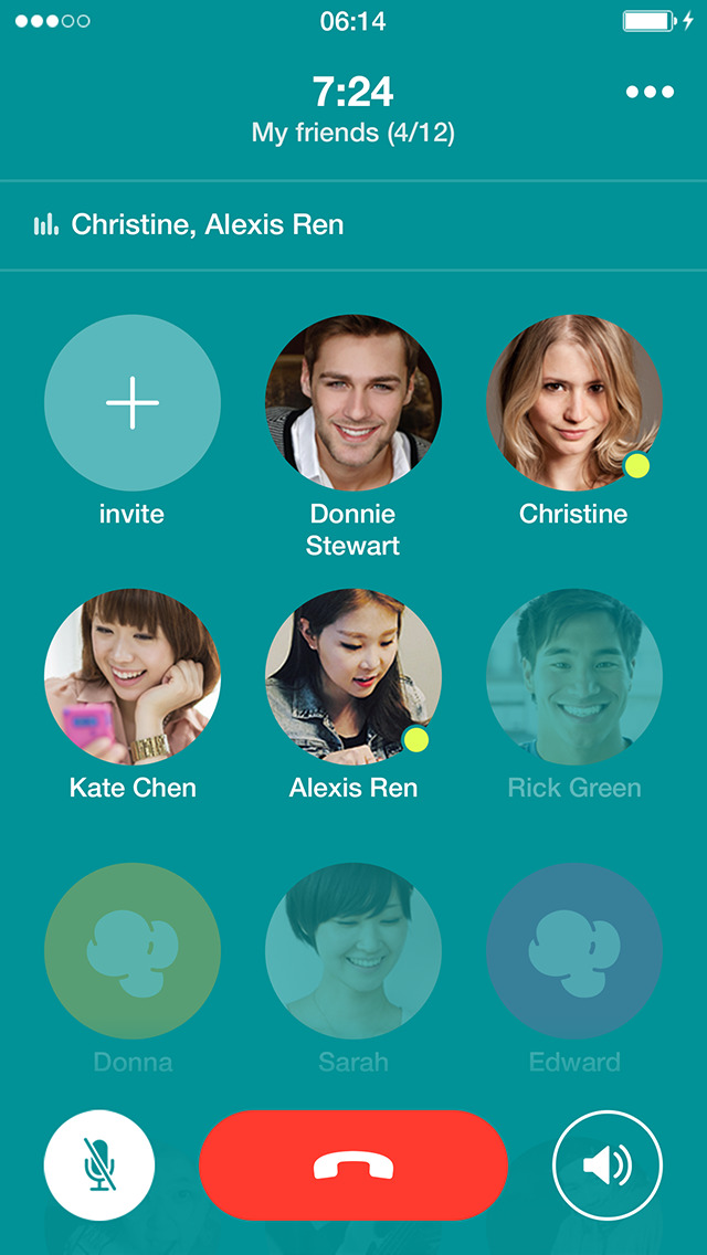 Popcorn Buzz - 無料グループ通話のスクリーンショット_1