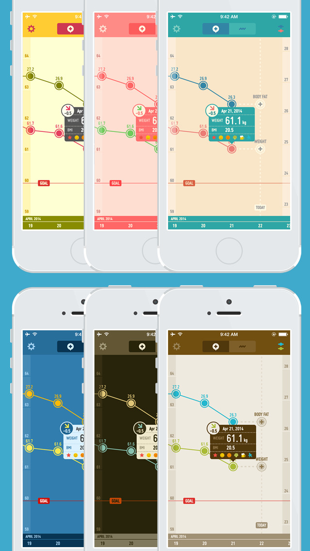 体重記録 PopWeightのスクリーンショット_5