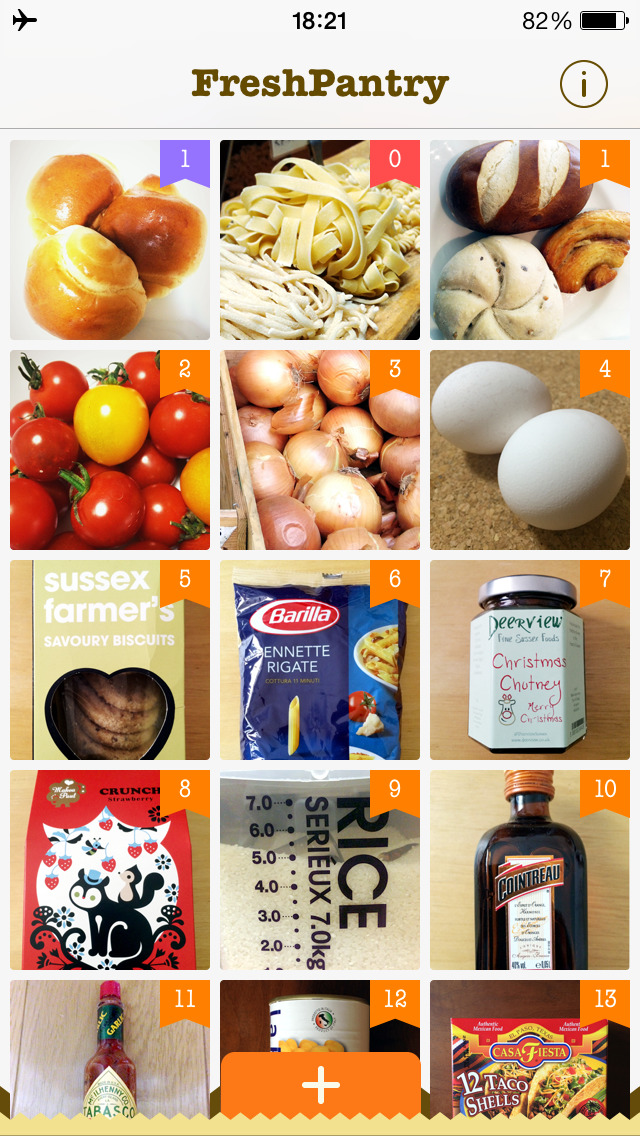 賞味期限メモ FreshPantryのスクリーンショット_1