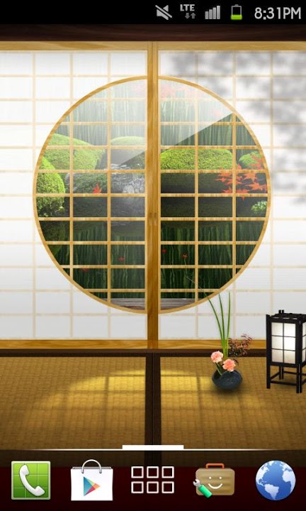 Zen Garden -Fall- ライブ壁紙[FLver]のスクリーンショット_3