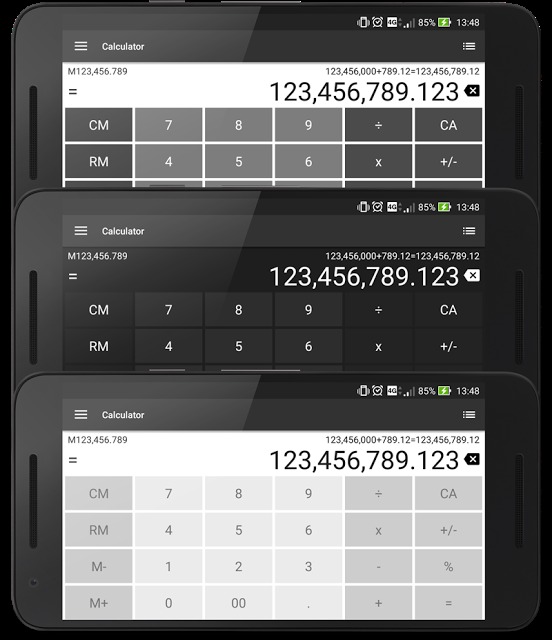 電卓 シンプルで使いやすい無料の計算機アプリのスクリーンショット_5