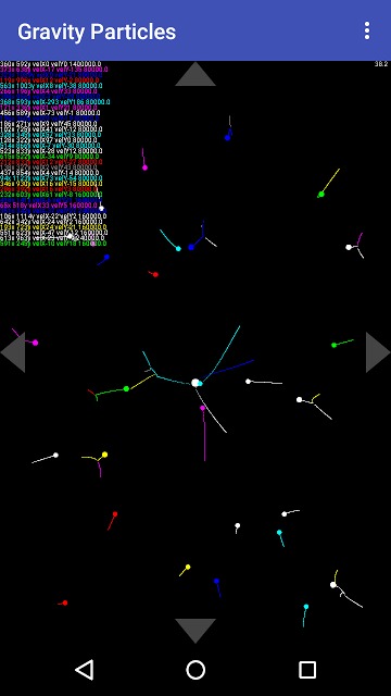 Gravity Particles Freeのスクリーンショット_1