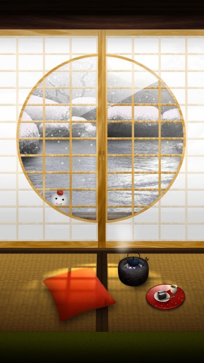 ZEN Garden -Winter- ライブ壁紙のスクリーンショット_2