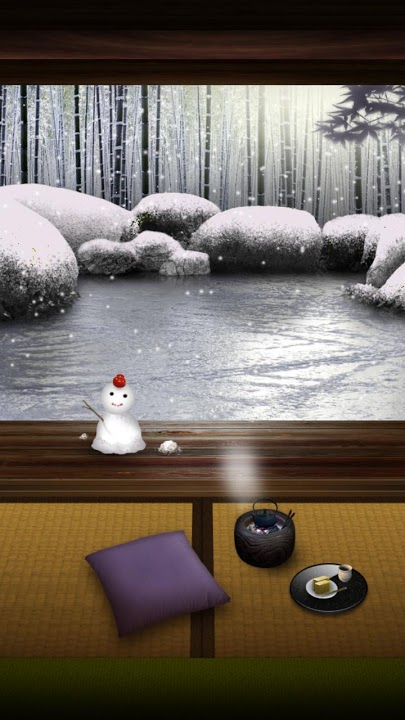 ZEN Garden -Winter- ライブ壁紙のスクリーンショット_3