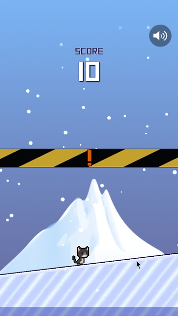 激ムズ！ねことつるりん氷山のスクリーンショット_3