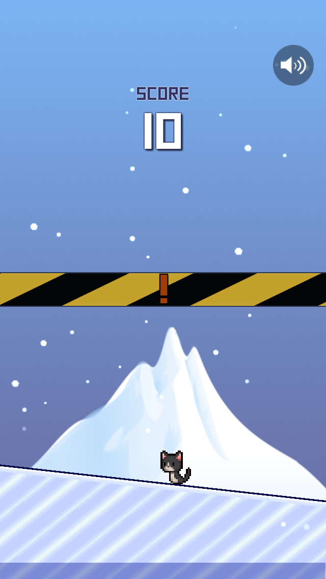 激ムズ！ねことつるりん氷山のスクリーンショット_3