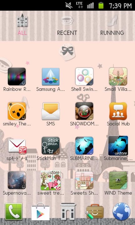 Paris Themeのスクリーンショット_4