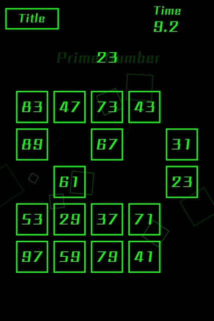 Touch the Prime Numbers 素数タッチのスクリーンショット_3