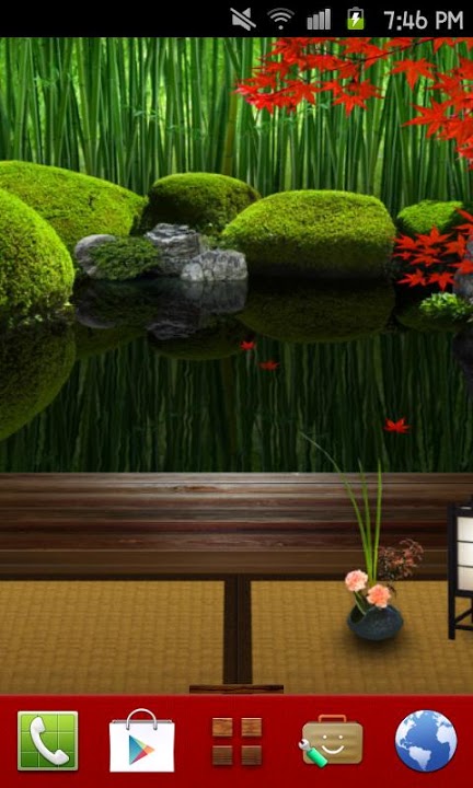 Zen Garden -Fall- Themeのスクリーンショット_1