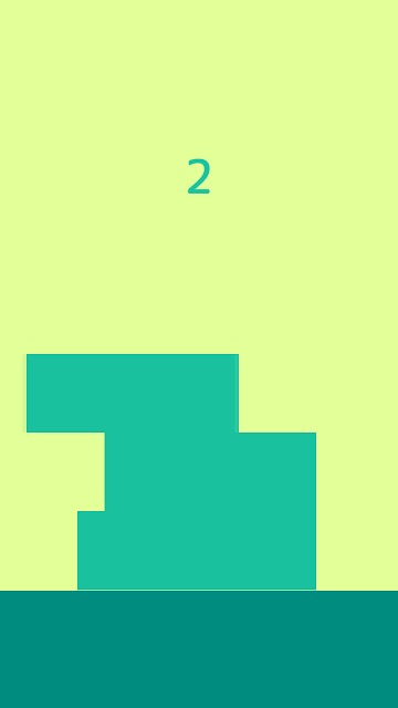 Heap Up! - タッチで積み上げカジュアルゲームのスクリーンショット_1