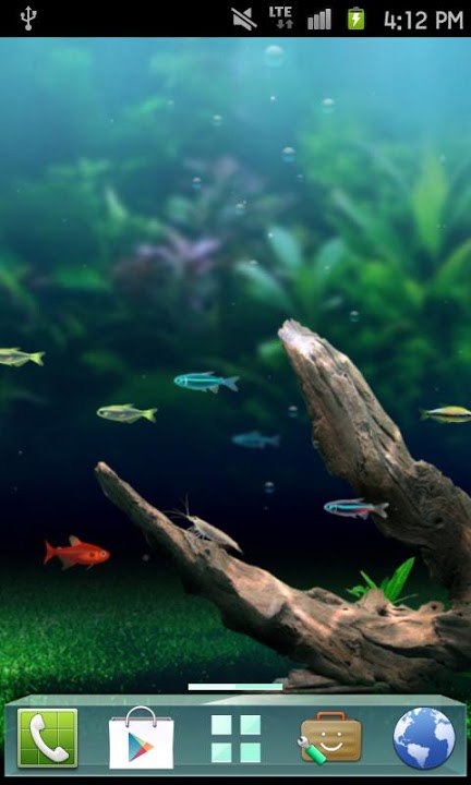 NATURE AQUARIUM Themeのスクリーンショット_1