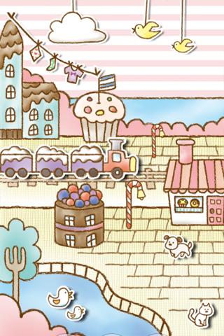 Sweets Shop ライブ壁紙のスクリーンショット_1