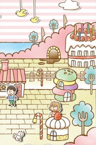 Sweets Shop ライブ壁紙のスクリーンショット_2