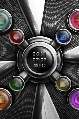 GlossyMetal ライブ壁紙[FL ver.]のスクリーンショット_2