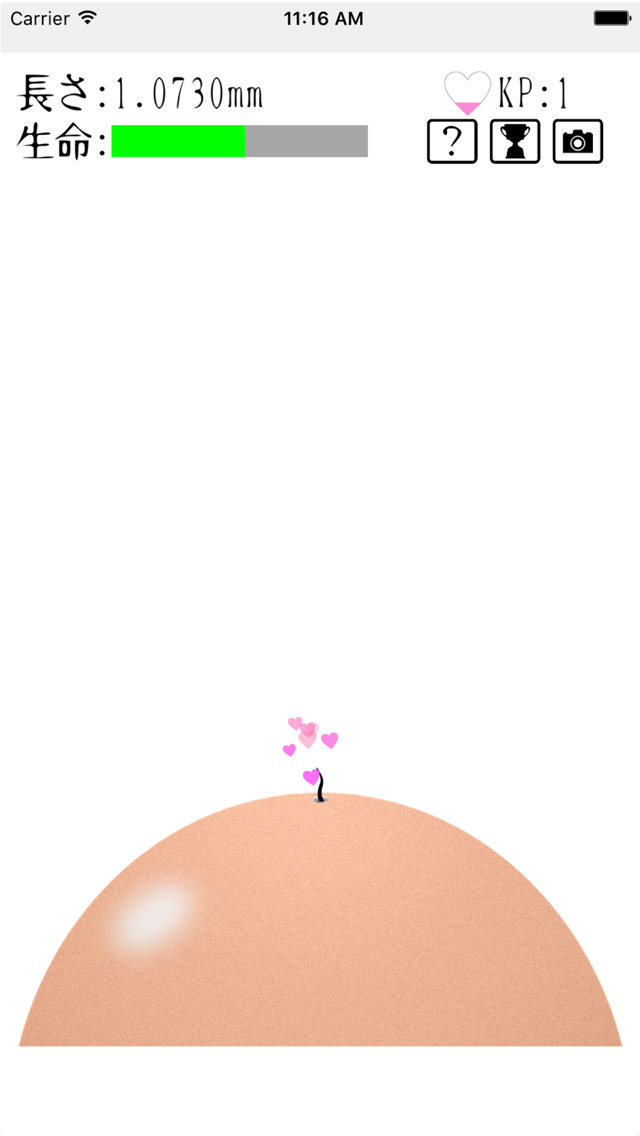 育成ゲームK2~かわいい毛の育成ゲームのスクリーンショット_2